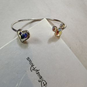 Disney Parks silver tone bangle